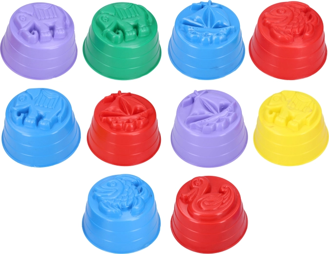 Velik plastičen modelček za pesek 15 × 8 cm