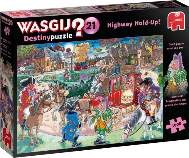 JUMBO Puzzle WASGIJ Destiny 21: Prepad 1000 koščkov
