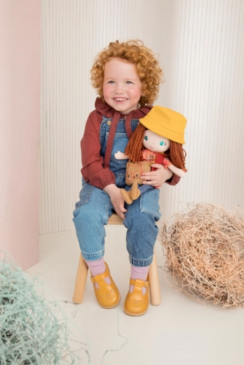 Lilliputiens tekstilna lutka Lea