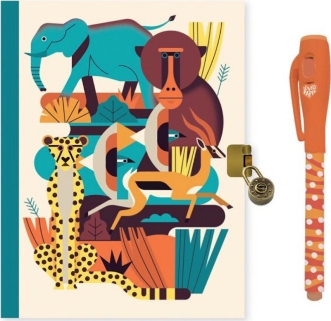 Tajni dnevnik z magičnim pisalom DJECO Owen