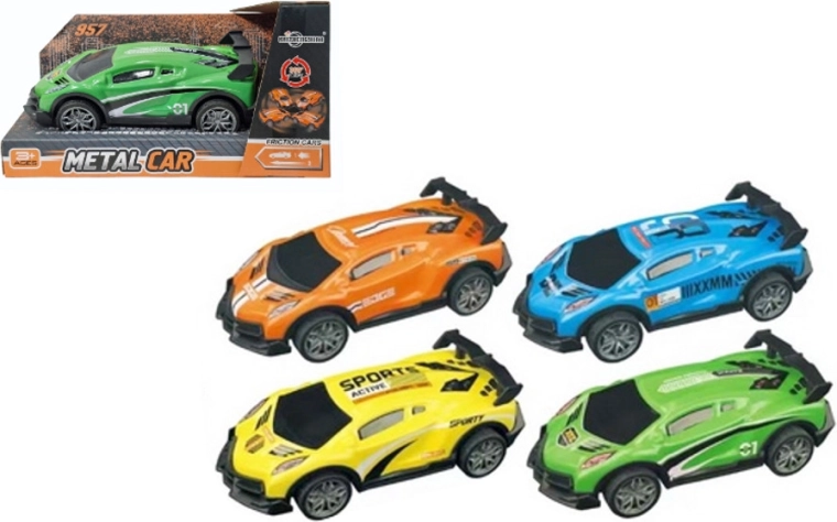 Drseči športni avto z frikcijskim pogonom