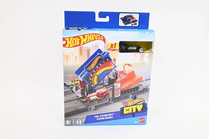 Hot Wheels City odštekana bencinska črpalka