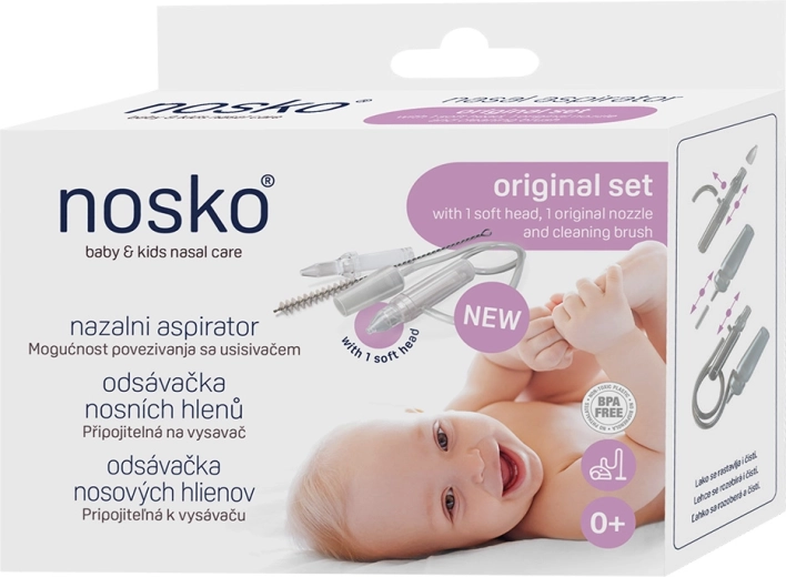 NOSKO nosni aspirator (odsesovalnik) nosne sluzi – Original Set