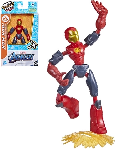Avengers Bend and Flex Iron Man – upogljiva akcijska figurica 15 cm