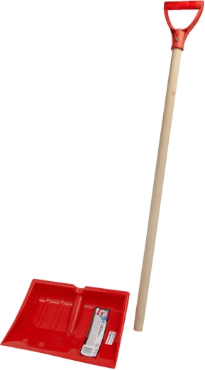 Otroška plastična lopata za sneg 25 × 20 cm z D ročajem