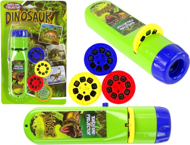 Projektorska svetilka z dinozavri in 24 slikami