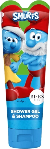 Smurfs otroški gel za prhanje in šampon 2v1 240 ml