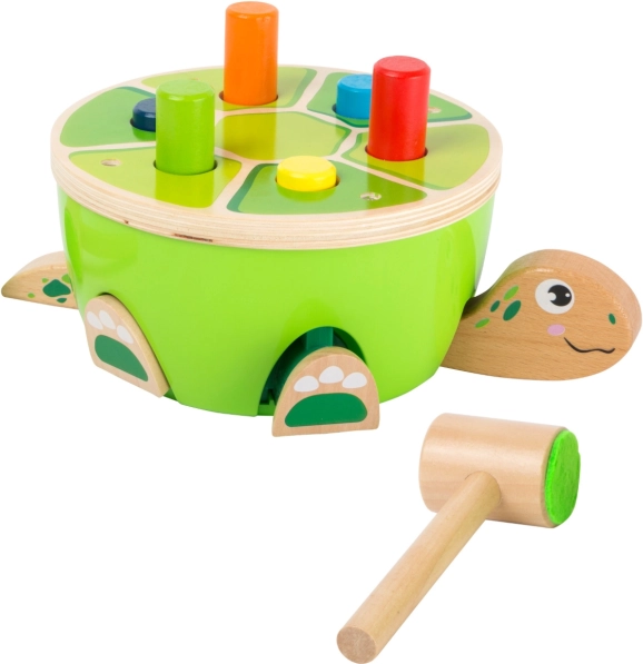 Small Foot lesena zabijalka želva