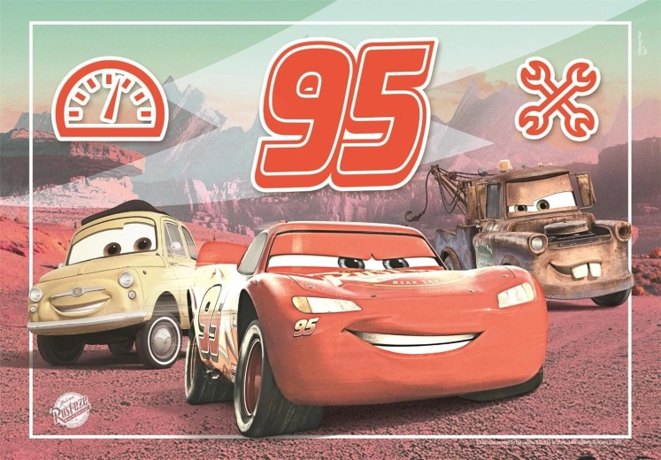 Sestavljanka CLEMENTONI Avtomobili 60 kosov