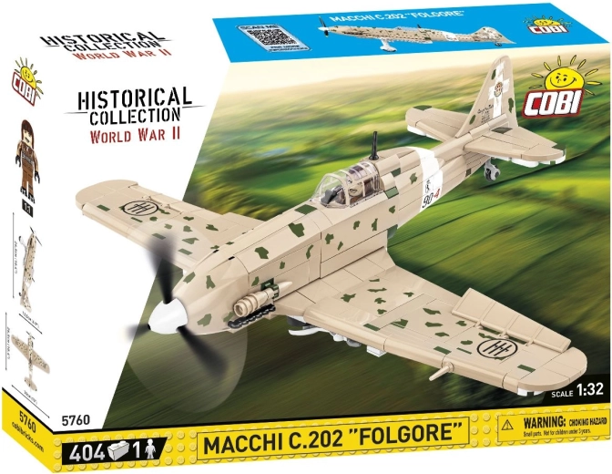 COBI Macchi C.202 Folgore aircraft building set 1:32 - 1 piece