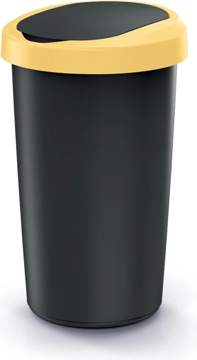 Koš za odpadke s pokrovom Compacta R Flap 25 l
