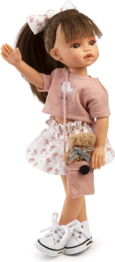 Antonio Juan realistic doll Emily with full-vinyl body, 33 cm