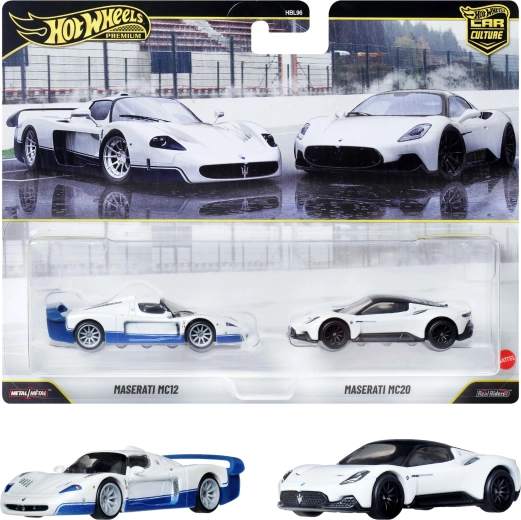 Hot Wheels Premium komplet 2 avtomobilov Maserati MC12 in Maserati MC20