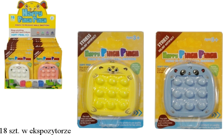 Antistresni obesek za ključe s klikom in mini labirintom