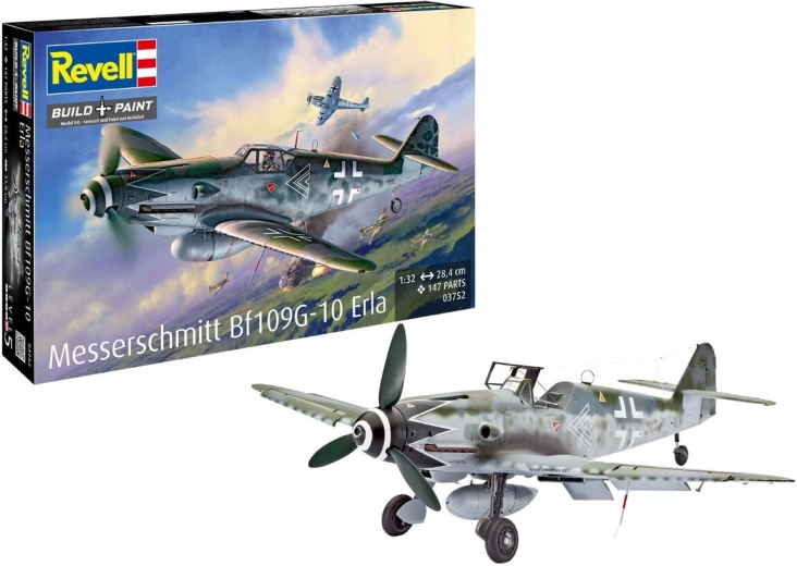 Plastični model letala Messerschmitt Bf 109 G-10 Erla 1:32
