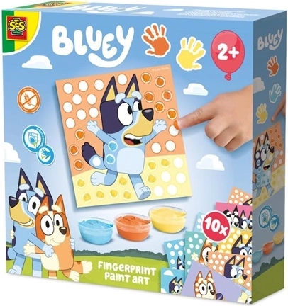 SES Bluey slikanje s prstki