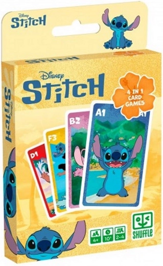 Karte 4 v 1 DISNEY STITCH