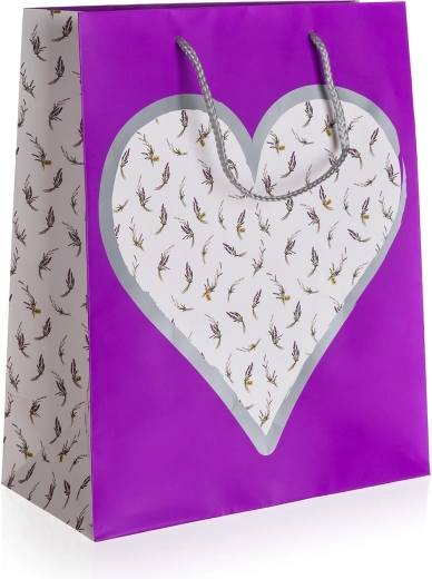 Darilna vrečka SIVKA L 26 × 32 × 13 cm