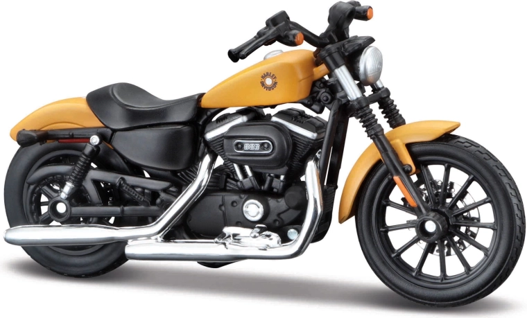 Maisto Harley-Davidson Sportster Iron 883 mat zlati 1:18