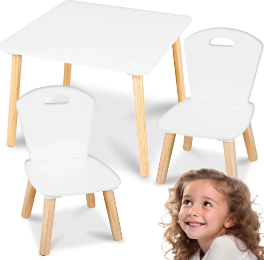 Otroška mizica z 2 stolčkoma Ricokids