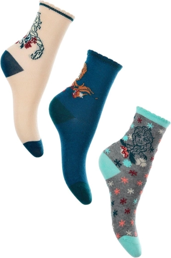 Children's Frozen Socks - 3 Pairs
