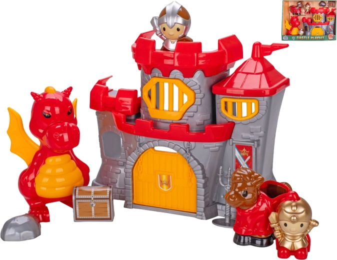 Zmajev grad – igralni set za otroke od 3 let