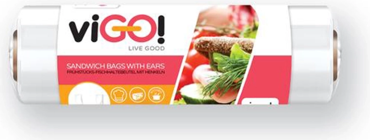 Mikrotančne vrečke z ročaji VIGO 10+32 × 21 cm, 150 kos