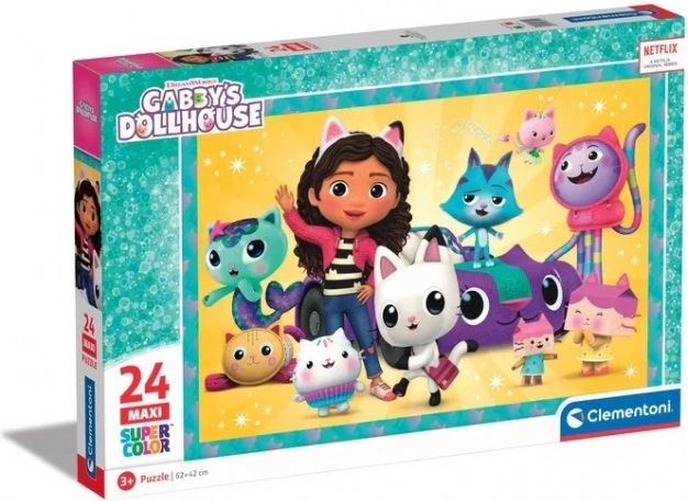 Maxi sestavljanka 24 kosov Gabin čarobni domek