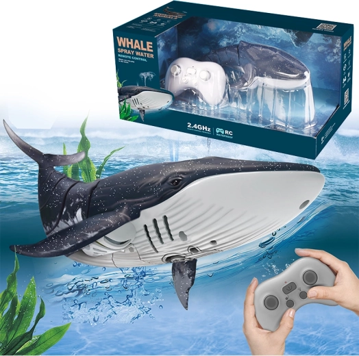 RC brazdasti kit z vodnim vodometom, črn