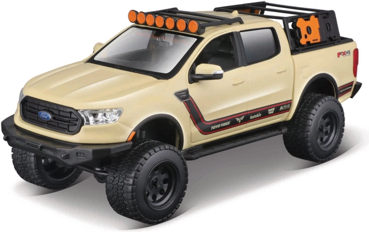 Maisto 2019 Ford Ranger off-road kovinski model 1:27 krem