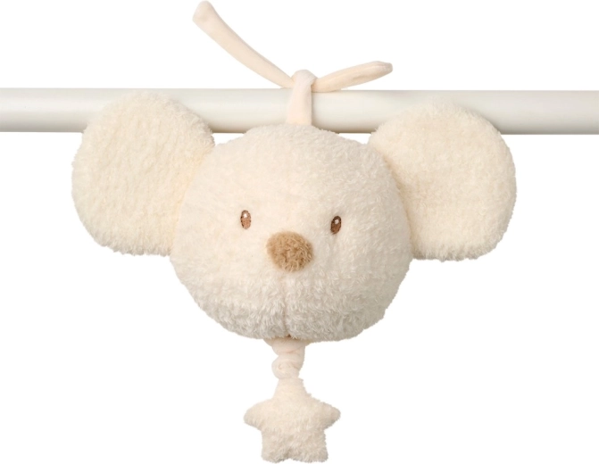 Nattou glasbena plišasta miška Teddy 16 cm