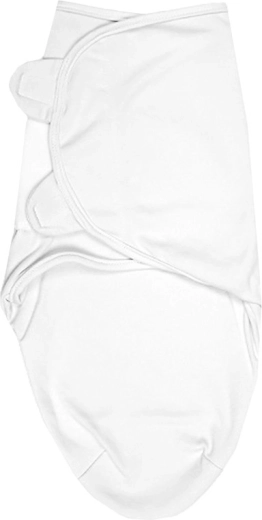 EKO bombažna povijalna vreča Ulitka White 3–6 kg