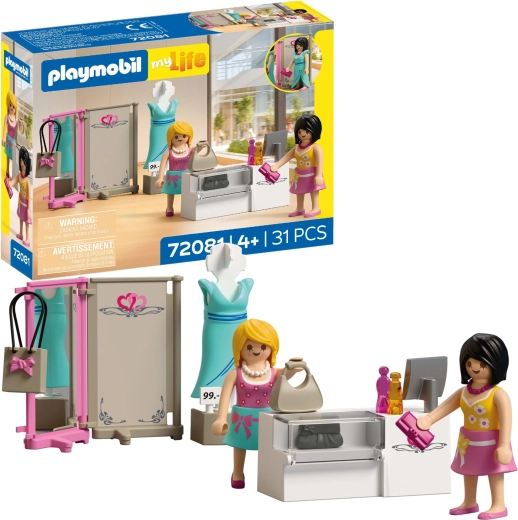 Playmobil My Life modni studio – figurice in dodatki, 31 delov