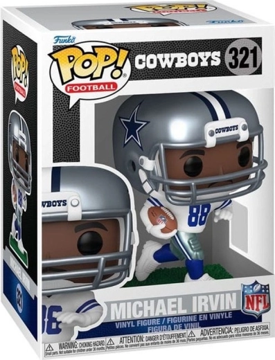 Funko Pop! Football NFL Michael Irvin (Dallas Cowboys) #321 - 1 kos