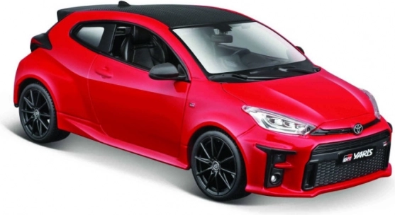 Kovinski model Toyota Yaris 2021 rdeč 1/24