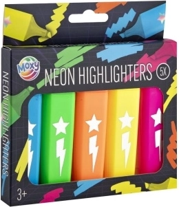 Neonski označevalniki Moxy 5 kosov
