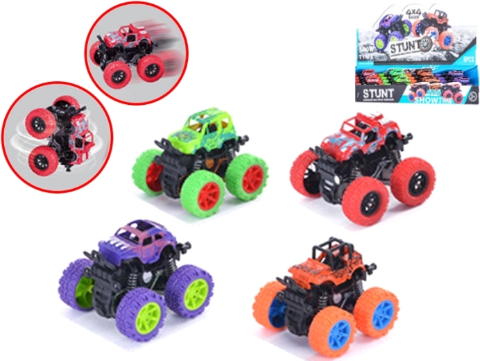 Terensko vozilo na vztrajnik z 360° vrtenjem