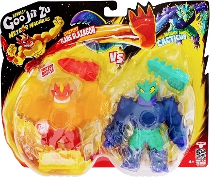 Heroes of Goo Jit Zu Meteor Madness – Flame Blazagon vs. Mushy Cacticus (paket 2)