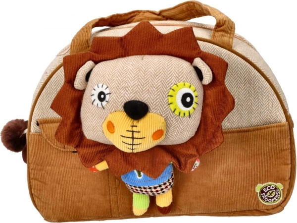 Otroška torbica EcoSnoopers z motivom leva