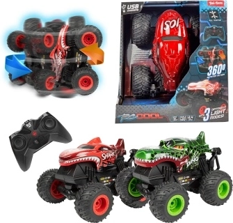 RC monster truck 1:20 z rotacijo na daljinsko upravljanje