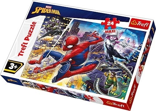 Puzzle maxi 24 kosov – NEUSTRAŠNI SPIDER‑MAN