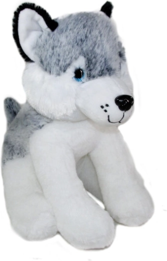 Interaktivni plišasti pes husky 24 cm