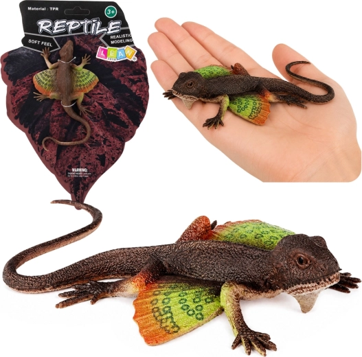 Realistična gumijasta figurica leteče agame 13 cm