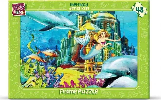 ART PUZZLE morska vila – ploščna sestavljanka, 48 kosov