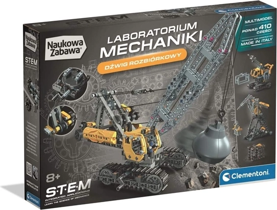 Scientific construction kit – mechanical demolition crane (laboratory) - 1 piece