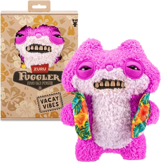 Fuggler Vacay Vibes Sketchy Squirrel Plush Toy 22 cm