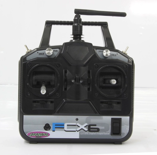 Jamara oddajnik FCX6 2,4 GHz, plin desno (B-zaloga) - 1 kos