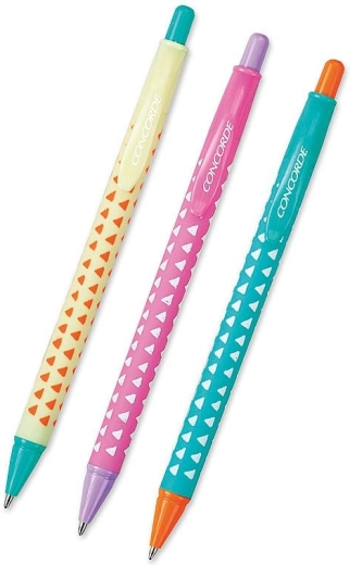 Kemični svinčnik CONCORDE Crazy, pastelne barve