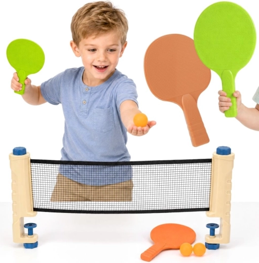 Woopie set za namizni tenis z nastavljivo mrežo