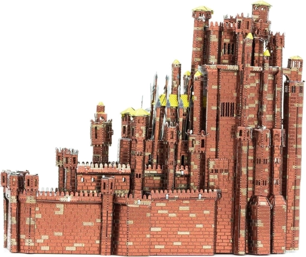 Metal Earth 3D sestavljanka Igra prestolov: Rdeča trdnjava (ICONX)